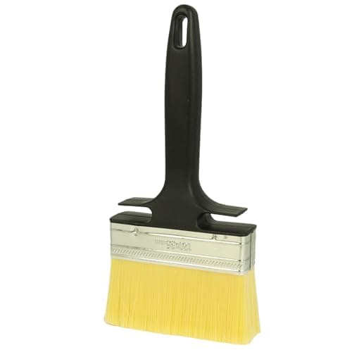 Image of Wallpaper Emulsion Paste Brush - 120mm x 35mm, Synthetic Bristles, Ideal for Walls and Ceilings, Covers Large Area, Also Ideal as Shed and Fence Paint Brush