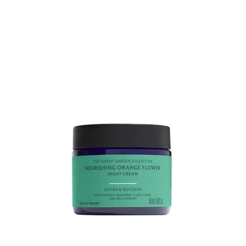 Image of Neal's Yard Remedies | Nourishing Orange Flower Night Cream | Vegan| Replenishes Skin Overnight | Moisturize Dry Skin | 50g