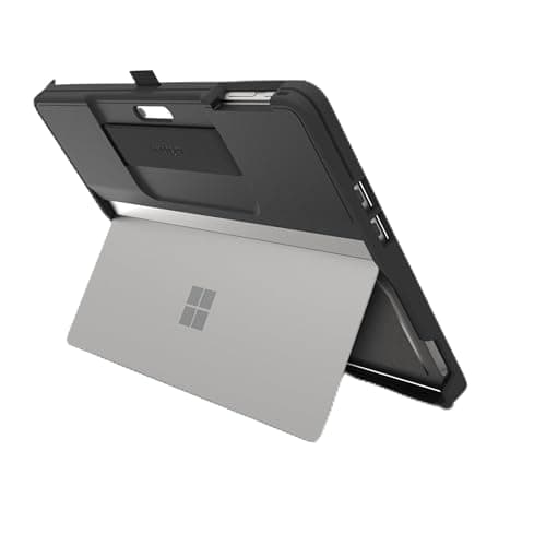 Image of Kensington BlackBelt EQ Rugged Case for Surface Pro 9, 10 and Copilot+ PC Surface Pro (11th Edition), 218.9 x 297.8 x 17.5 mm, Cable Lock and Privacy Screen Filter Compatible (K97503WW)