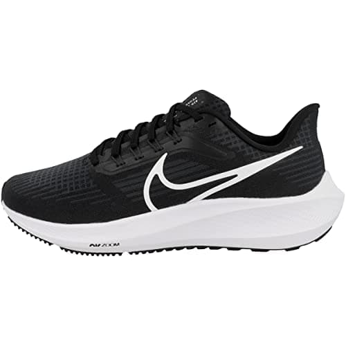 Image of NIKE Women's Nike Air Zoom Pegasus 39 Sneaker, Black White Dk Smoke Grey, 7 UK