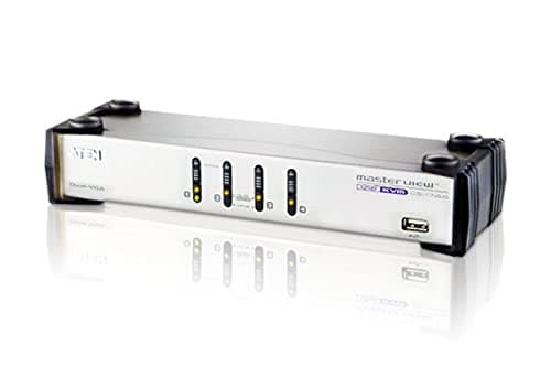 Image of ATEN CS1744 4-Port USB VGA Dual Display/Audio KVMP Switch