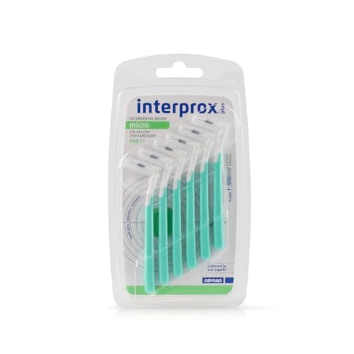 Image of Interprox 0.56 mm Green Micro Plus Interproximal Brush - Pack of 6
