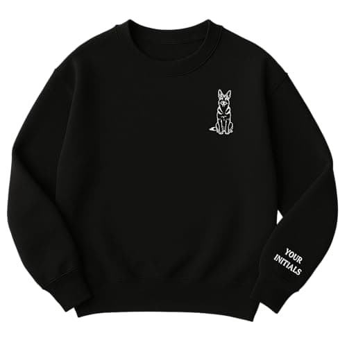 Image of Crafted Memories - Custom Embroidered Faceless Portrait Outline Sweatshirt | Personalised Unisex Design | Ethical & Sustainable Cotton-Blend | Matching Couples Sweatshirt