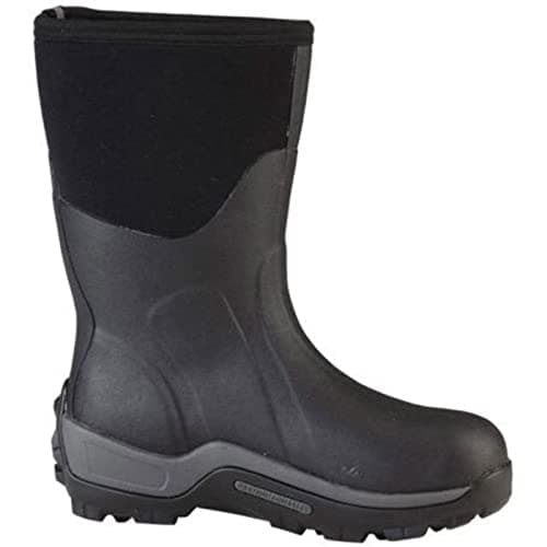 Image of Muck Boots Men's Arctic Sport Short Fleece Lined Waterproof Pull on Boot, Black, 8