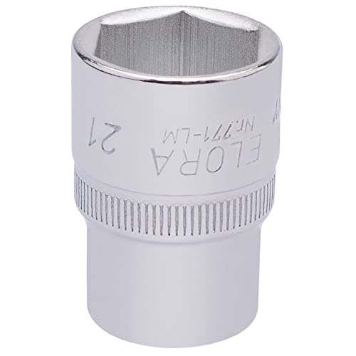 Image of Draper 15310 Elora Hexagon Socket, 21mm Ø, 1/2" Square Drive