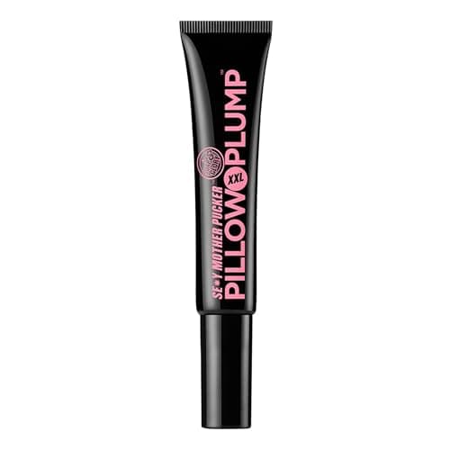 Image of Soap & Glory Sexy Mother Pucker XXL Lip Plumper Gloss - High Shine Lip Gloss for Women with SUPERFILL™ Plumping Technology - Hydrating & Volumizing Vegan Formula - Clearvoyant (0.3 fl oz)