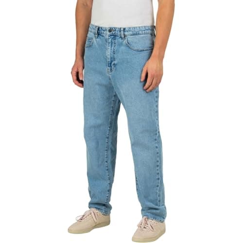 Image of Reell Rave Men's Jeans, Classic Mid Blue, 38 W/34 L