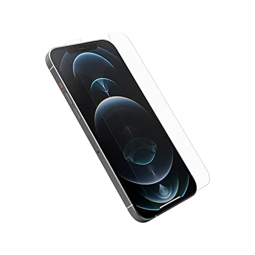 Image of OtterBox Alpha Glass Screen Protector for iPhone 12 Pro Max, Tempered Glass, x2 Scratch Protection
