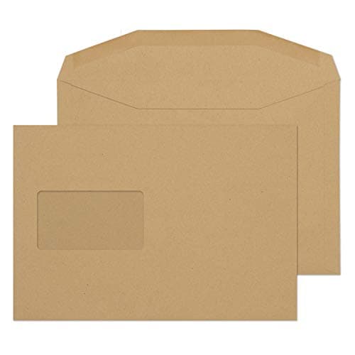 Image of Blake Purely Everyday C5+ 162 x 235 mm 80 gsm Manilla Gummed Mailer CBC Window Envelopes (4402CBC) - Pack of 500