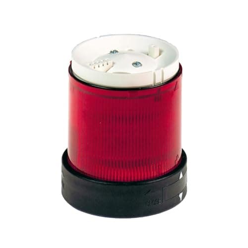 Image of Schneider Electric XVBC2B4D LED 24V AC/DC Red, Ø 70 Mm Illuminated Unit With Light Diffuser - Steady - Red - Ip65-24 V, Part Number