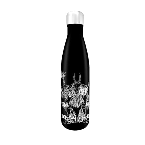 Image of Pyramid International Death Note Metal Bottle (Shinigami Design) - 540ml Kids Bottle - Official Merchandise