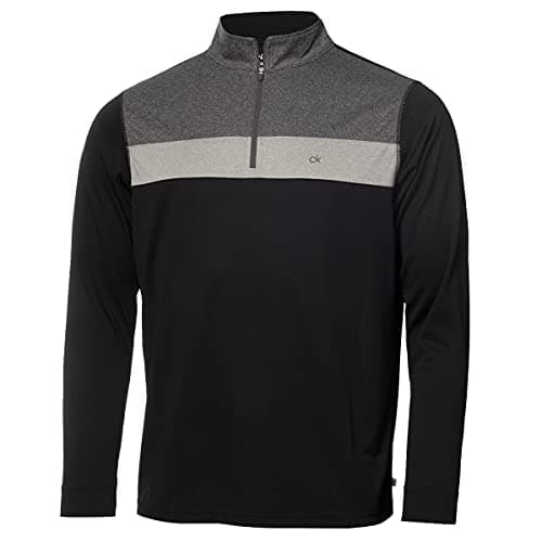 Image of Calvin Klein Mens Smith River Sweater - Black - S