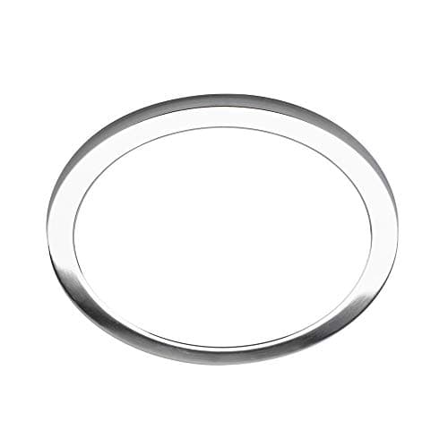 Image of LITECRAFT Darly Flush Ceiling or Wall Light Integrated LED - (24 Watt, Polished Chrome)