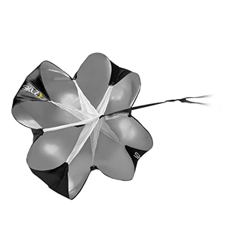 Image of SKLZ Speed Chute, Resistance Parachute for Enhanced Acceleration Training, 137cm Diameter, Adjustable Belt, 6-13kg Resistance - Ideal for Athletes, Coaches, and Sports Enthusiasts, Improve Speed