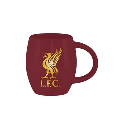 Image of FOCO Officially Licensed Metallic Slogan Liverpool FC Football Tea Coffee Mug