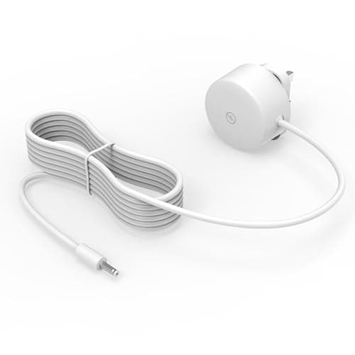Image of Superer 15W Charger Fit for Google Nest Hub, Nest-Mini, Nest WiFi Router 2nd Gen Smart Speaker Wall Charger Power Cable