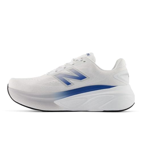 Image of New Balance Men's Fresh Foam X More V6 Running Shoe, Nb 103 White/Blue Agate/Reflection, 11 UK
