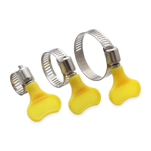 Image of T Bolt Exhaust Clamp Heavy Duty Adjustable Pipe Hose Clip 360° Sealing Universal for Turbo Intercooler Silencer Exhaust System 4 Pack(8-12mm-2)