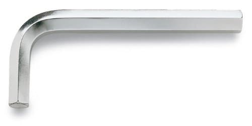 Image of Beta 960050 Model 96 5 Offset Hexagon Key, Chrome-Plated, 5 mm Size