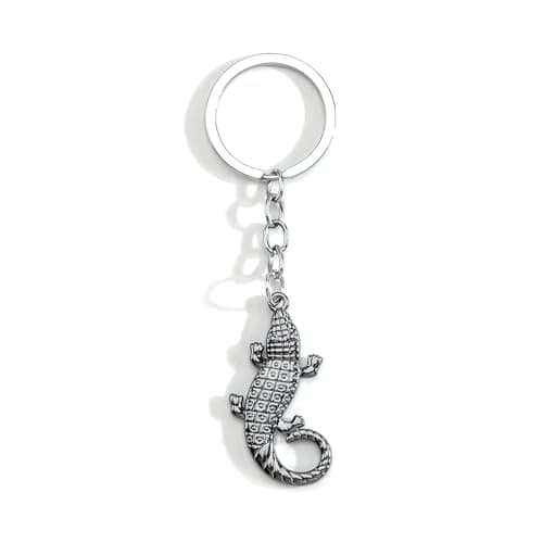 Image of Gallkeat Crocodile Keychain Animal Keyrings Bag Charm Backpack Bags Luggage Accessories Christmas Birthday Gift for Men, Dad, Son