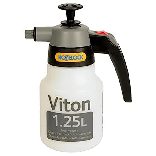 Image of HOZELOCK - Pressure Sprayer Viton Plus 1.25L : Ideal for Strong Treatments, Equipped with Viton Fluoroelastomer Seals, Stainless Steel Pumping Stem, Continuous Spray Function [5102P0000]