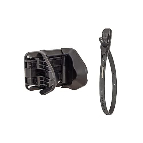 Image of Hiplok JAW+ Wall Bike Rack with Z LOK - Black. Compact 20-75mm Wide, Fits 20-70mm Tyres. Fixings Inc. Wall Mounted Bicycle Racks for Walls