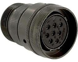 Image of AMPHENOL PT06A16-8S Circular Connector, PT Series, MIL-DTL-26482 Series I Equivalent, Straight Plug, 8, Solder Socket