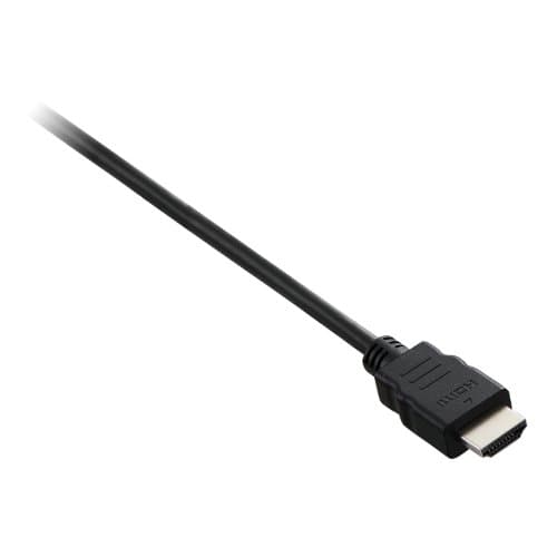 Image of V7 V7E2HDMI4-01M-BK 1 m 1 x HDMI Male Digital Audio/Video Cable - Black