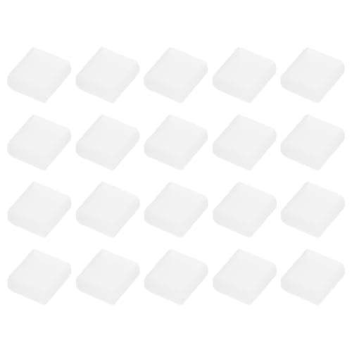 Image of sourcing map 20pcs USB 2.0 Port Cap Cover Anti Dust Silicone Protector for USB Male USB Data Cable, Clear
