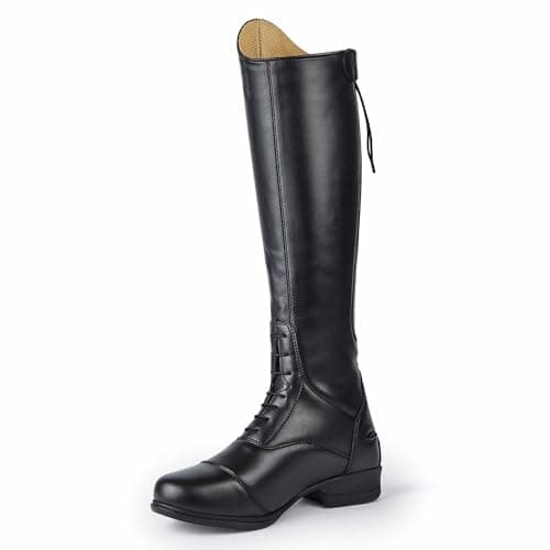 Image of Moretta Luisa Riding Boots - Black - Size 6
