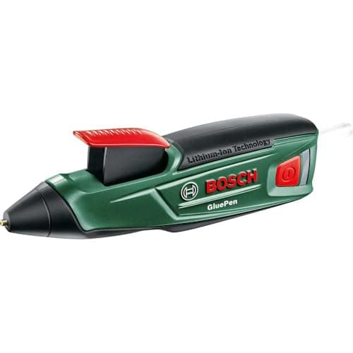 Image of Bosch 06032A2070 Cordless Hot Glue Gun GluePen (Micro USB Charger, 4 x Ultrapower Glue Sticks, 3.6 V Cardboard Box)