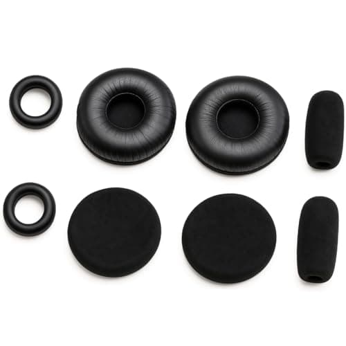 Image of Ear Cushion Kit for Blue Parrott C400-XT Bluetooth Headset 204159 - Replacement Accessories - Ear Cushions, Microphone Foam Windscreens Covers by Global Teck