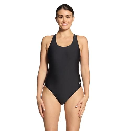 Image of Zoggs Women's Congee Sonic Back Swimwear,Black, 38