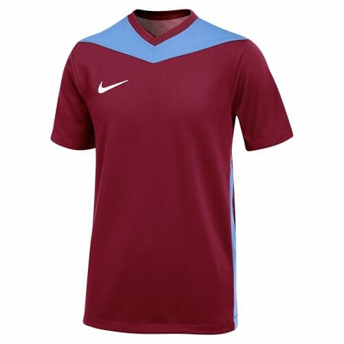 Image of Nike Unisex Y Nk Df Prk Drb Iv JSY T-Shirt, Team Red/University Blue/White, M UK