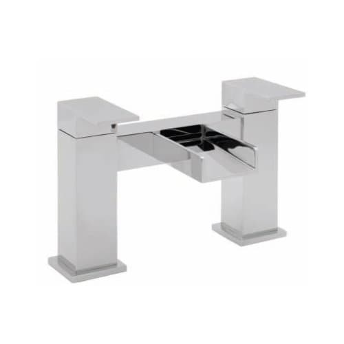 Image of Deva SPA108 Sparkle Deck Mounted Bath Filler with Chrome Finish