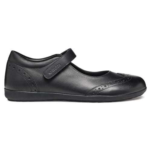 Image of Geox J IBERIDE Girl H, Girls’ Ballet Flat, Black,