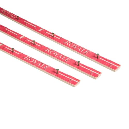 Image of Carpet Gripper Rods Pack, Pre-Nailed Strips with Dual Purpose Nails/Pins for Underlay Flooring - Stairs, Concrete, Wood Floors (40ft / 12metres)
