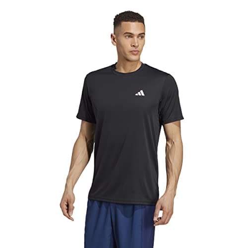 Image of adidas Men's Train Essentials Training Tee, Black/White, S