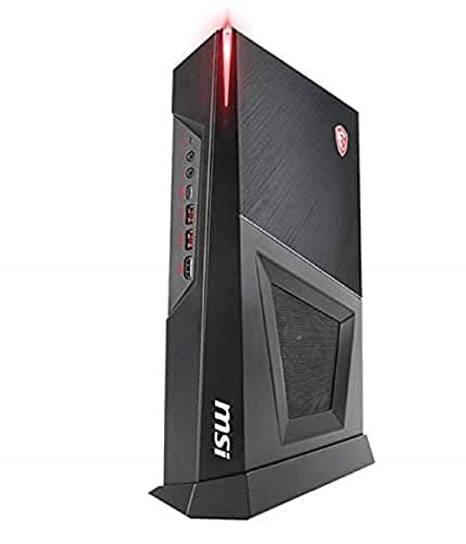 Image of MSI Trident 3 Desktop PC - (Black) (Intel i5-8400 2.8 GHz, 8 GB RAM, 1 TB Plus 128 GB SSD, NVIDIA GeForce GTX 1060 AERO ITX Graphics, Windows 10 Home)