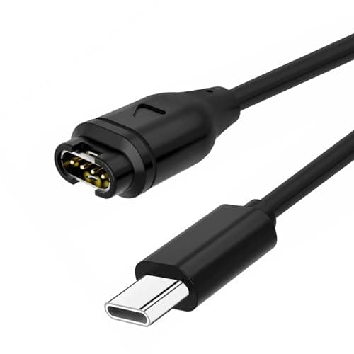 Image of USB C Charger for Garmin Charger Cable, Compatible with Garmin Charging Cable for Fenix 5 5S 5X Plus 6 6S 6X Pro,Forerunner 935 245 Music,Instinct,Approach X10 X40 S60,Vívoactive 3 3 music