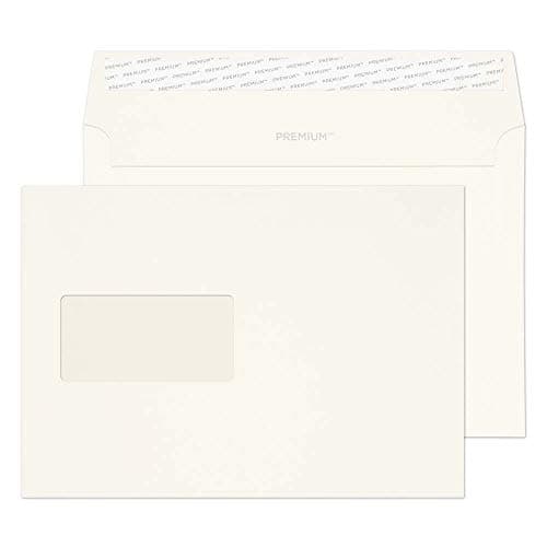 Image of Blake Business C5 162 x 229 mm 120 gsm Peel & Seal Window Wallet Envelopes (35708) High White Wove - Pack of 500