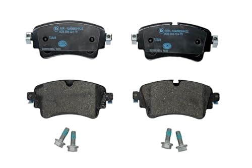 Image of HELLA 8DB 355 024-791 Brake pad set - prepared for wear indicator - T2528 - for e.g. AUDI / VOLKSWAGEN