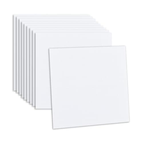 Image of Fantasnight Tile Stickers 15x15cm 24Pcs White, Marble Self Adhesive Wall Tiles, Sticky Back Plastic Tiles Vinyl Waterproof, Peel and Stick on for Kitchen Bathroom Backsplash