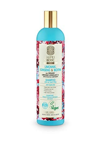 Image of Natura Siberica Super Limonnik, ginseng & biotin. Shampoo for All Hair Types, 400 ml, 0883E