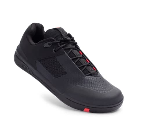 Image of Crankbrothers Stamp Lace Cycling Shoes, Black/Red, UK 8 / EU 42
