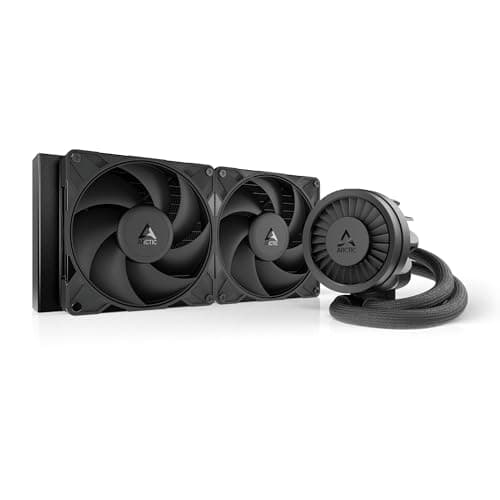 Image of ARCTIC Liquid Freezer III Pro 280 - AIO CPU Cooler, 2 x 140 mm Water Cooling, 38 mm Radiator, PWM Pump, VRM Fan, AMD AM5/AM4, Intel LGA1851/1700 Contact Frame - Black