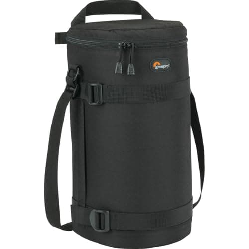 Image of Lowepro LP36307-PWW, 13 x 32cm Telephoto Lens Case with Shoulder Strap, Professional Photographers, Black