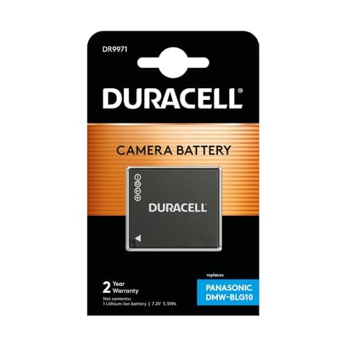 Image of DURACELL DR9971 7.2V 750mAh Digital Camera Batteries for Panasonic DMW-BLE9