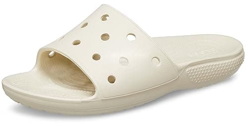 Image of Crocs Unisex Open Toe Sandals, Bone, 11 UK Men/ 12 UK Women