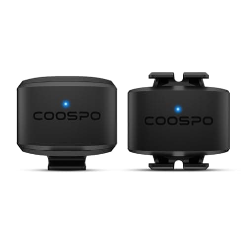 Image of COOSPO BK9 Cadence&Speed Sensor,Bluetooth5.0 ANT+ Cycling Sensor,Wireless Bike Sensor,IP67 Waterproof&350H Battery,Compatible with Rouvy/Zwift/Peloton/Wahoo/Bike Computer